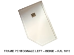 Receveur de douche, sur mesure, largeur 60 à 210 cm X 60 à 100 cm, Garantie 5 ans, résine pleine masse PN24 de couleurs, LIVRAISON RAPIDE, OFFERTE